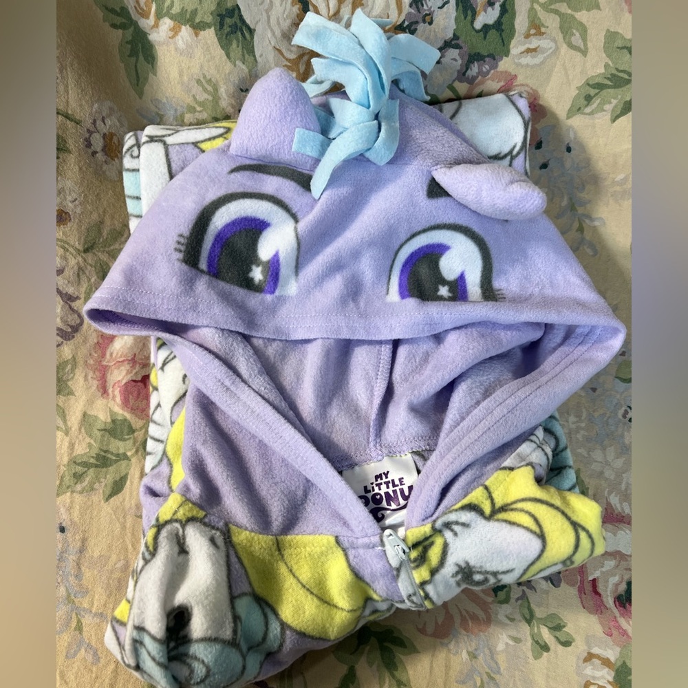 My little pony One Piece Pajama - Purple and Yellow